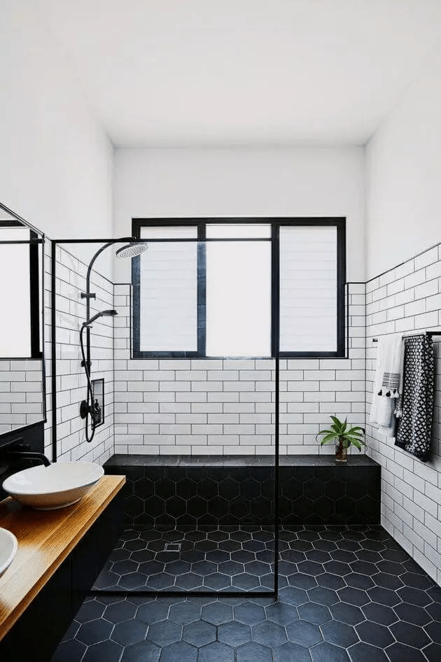 Идеи декора для ванной комнаты с плиткой METRO