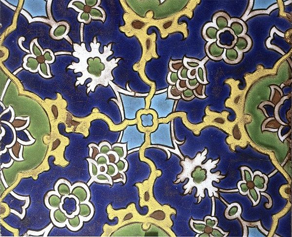 исламский декор плитки