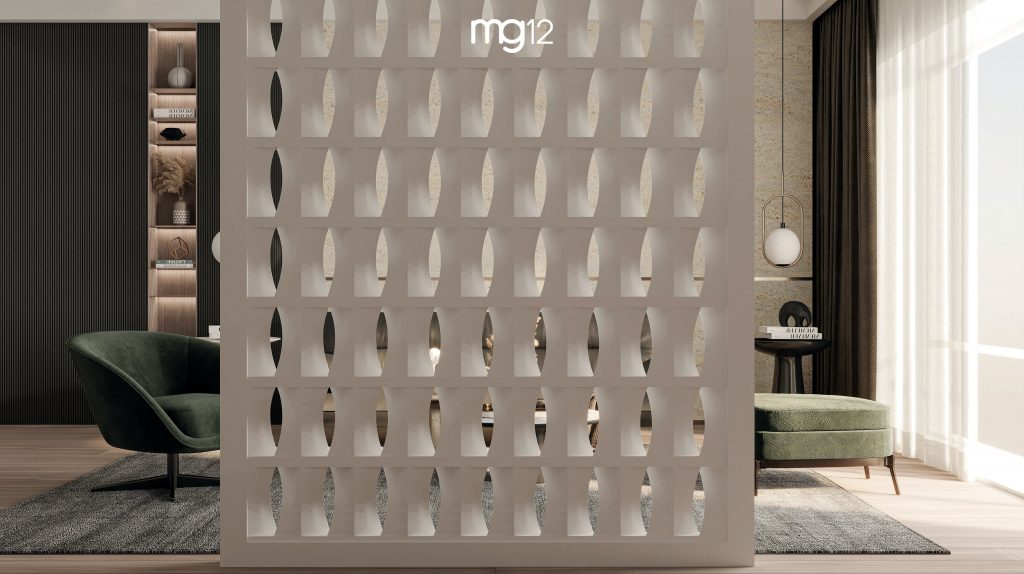 Screen blocks модульные архитектурные элементы из керамики для перегородок от Mg12